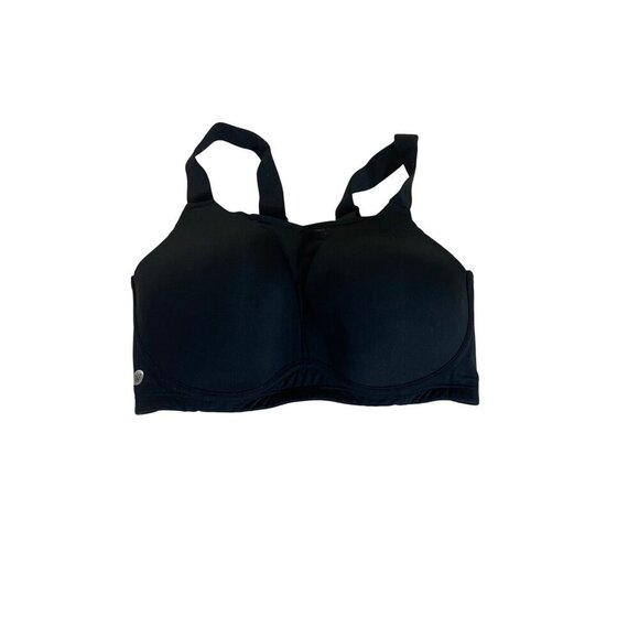 Livi Active By Lane Bryant Women's Black Moulded No Wire Sports Bra - 38DDD - Picture 1 of 13